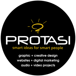 PROTASI  smart ideas for smart people  graphic + creative design websites + digital marketing audio + video projects